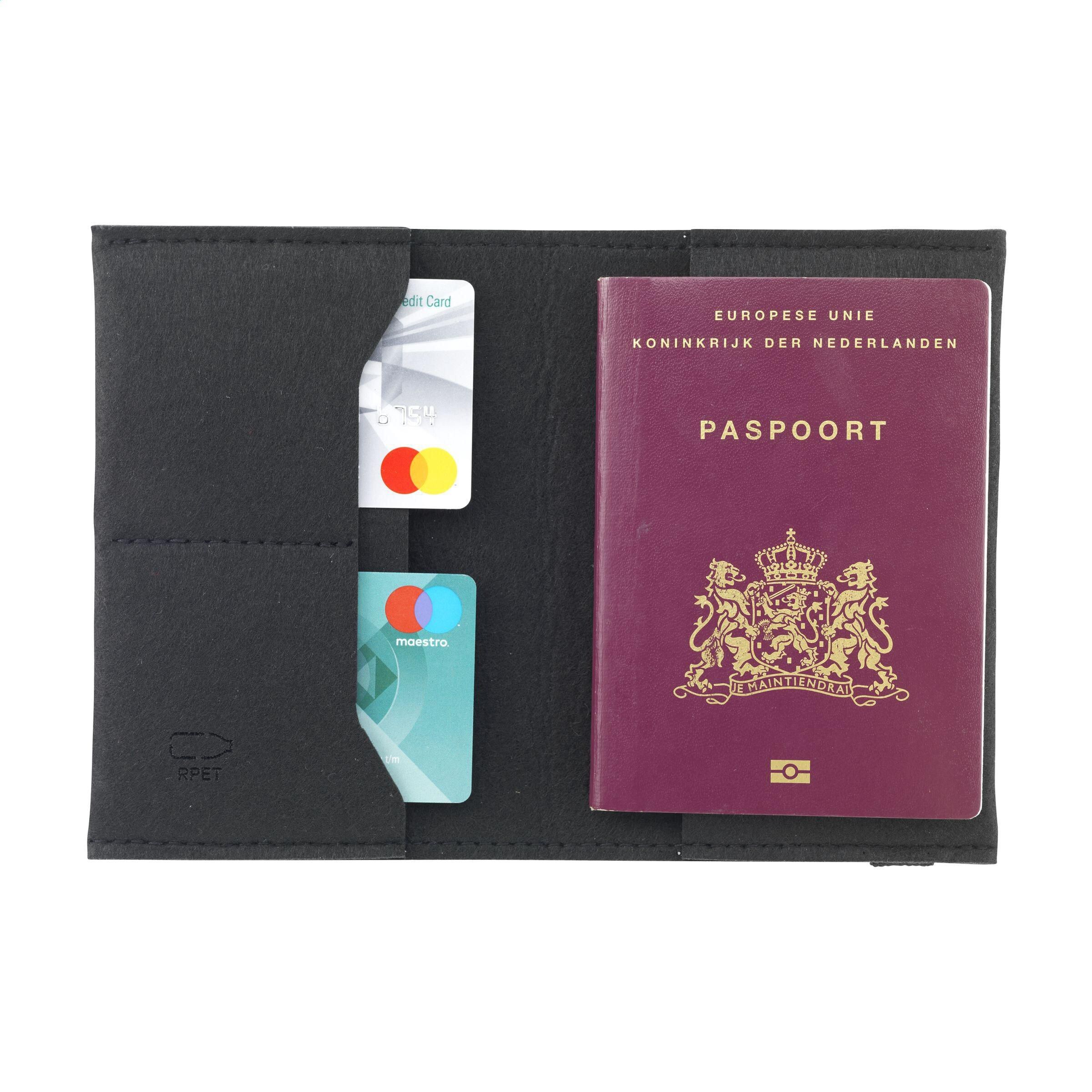 Identify GRS RPET Felt Ausweishülle - schwarz-94