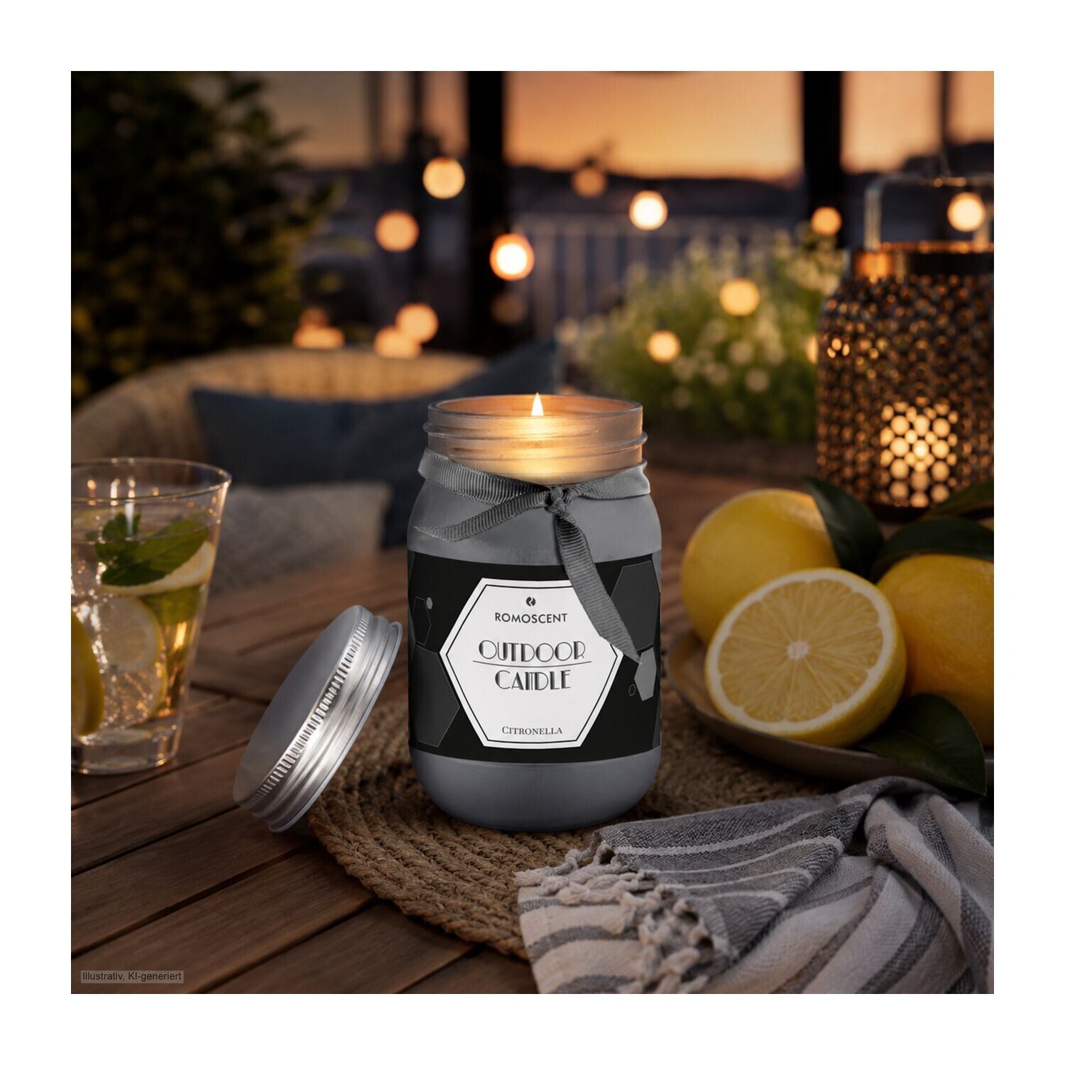 ROMOSCENT® Aromakerze Outdoor-765