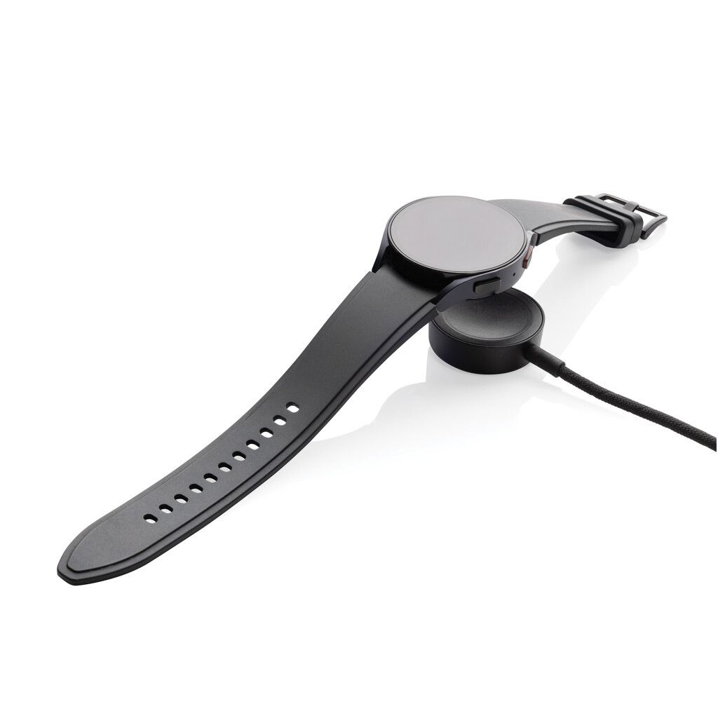 Terra RCS rPET 6-in-1-Ladekabel mit Uhrenladegerät - grau-179