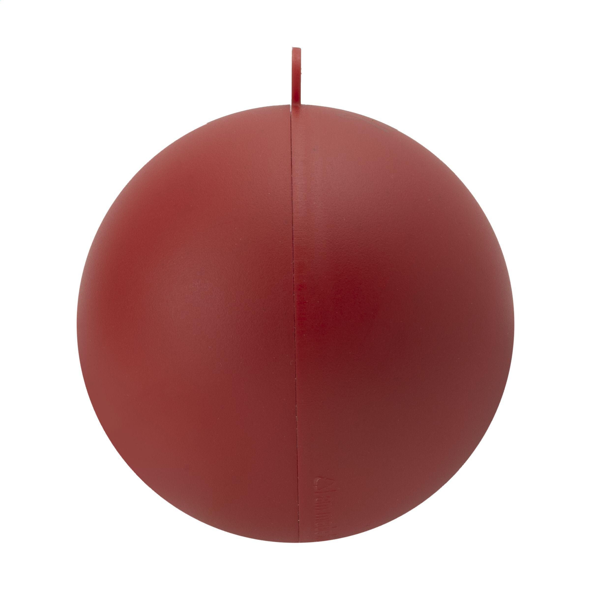 Weihnachtskugel Ø 7 cm Recycled PP - Made in Europe - rot-101
