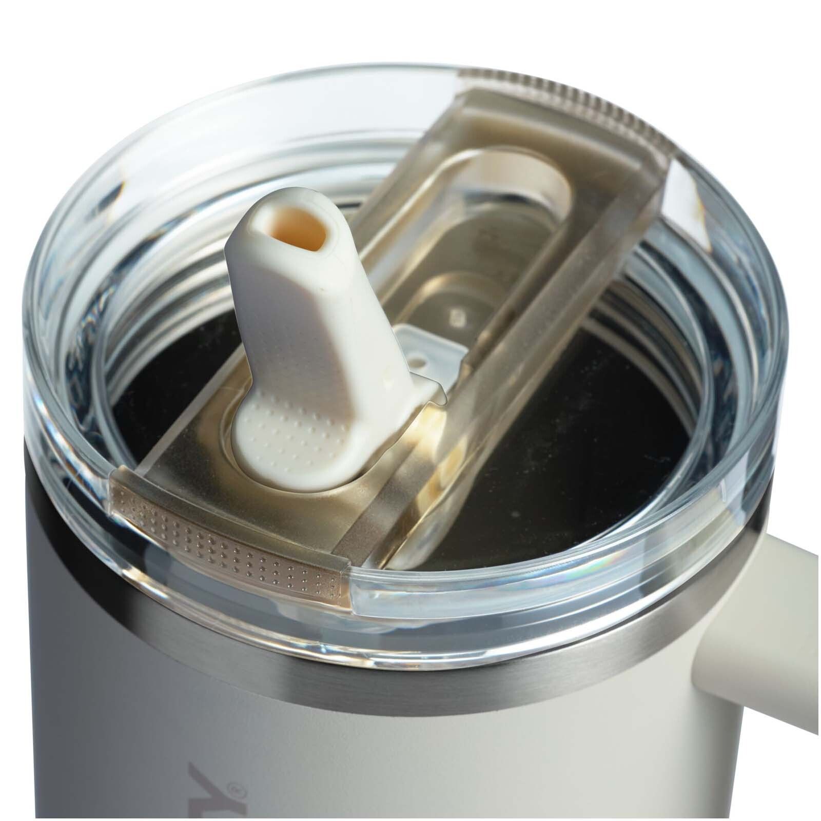 Stanley Quencher ProTour 1180 ml Thermobecher aus recyceltem Edelstahl mit Flip Strohhalm  - creme-503