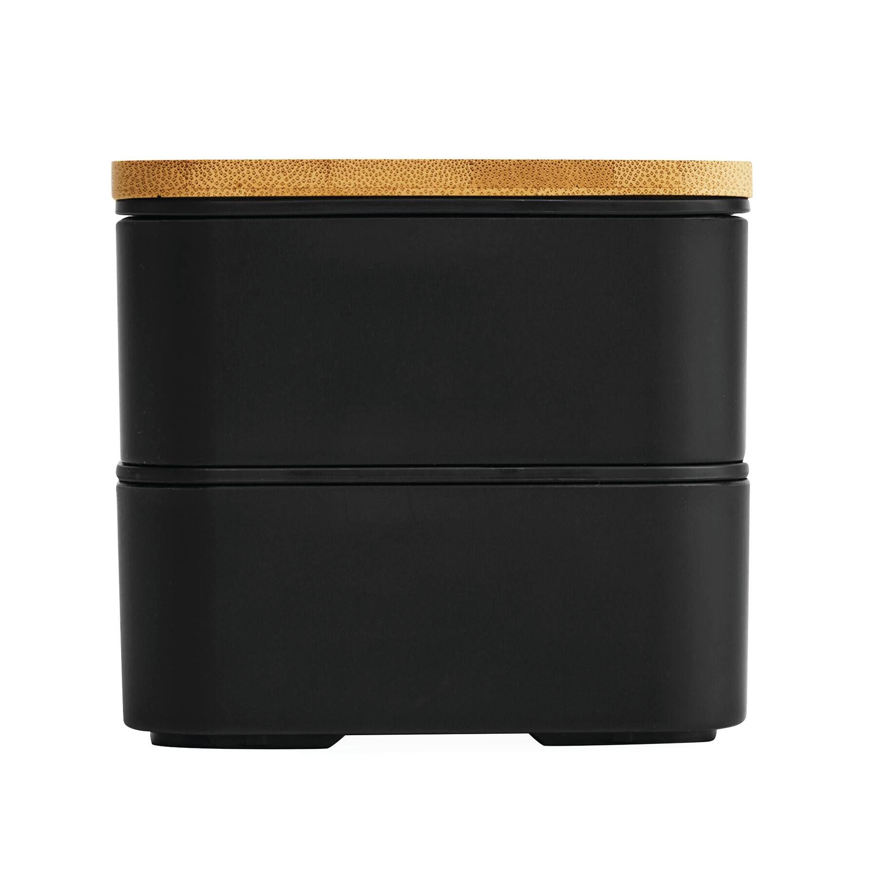 Lunchbox DOUBLE LEVEL - schwarz-710