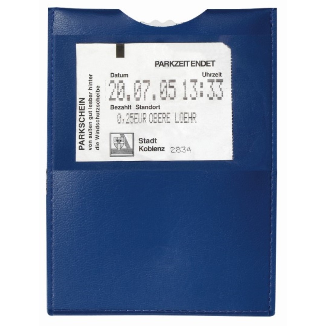 CreativDesign® Parkscheibe "Duo" - blau-135