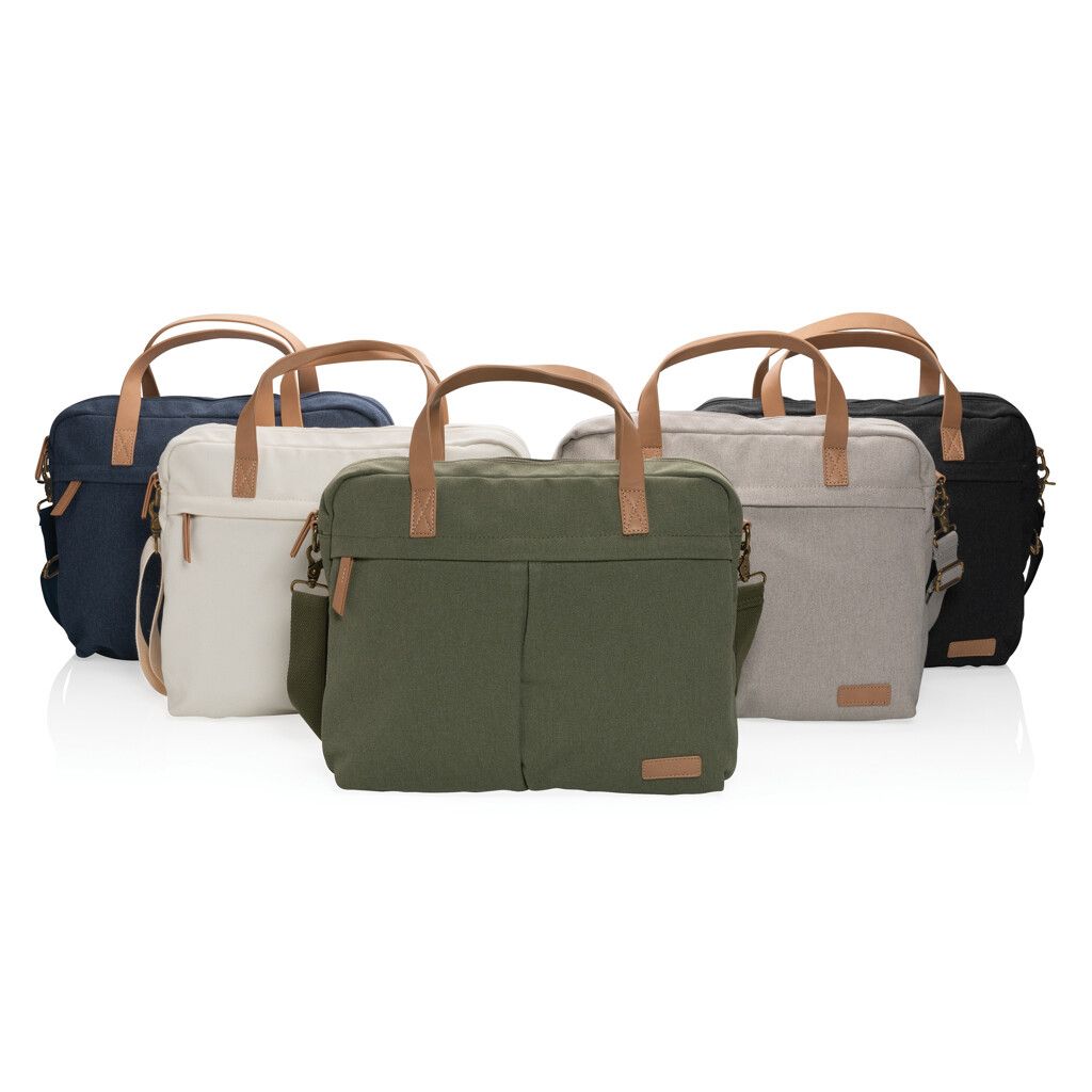 Impact AWARE™ 16 oz. rCanvas Laptop-Tasche - blau-520