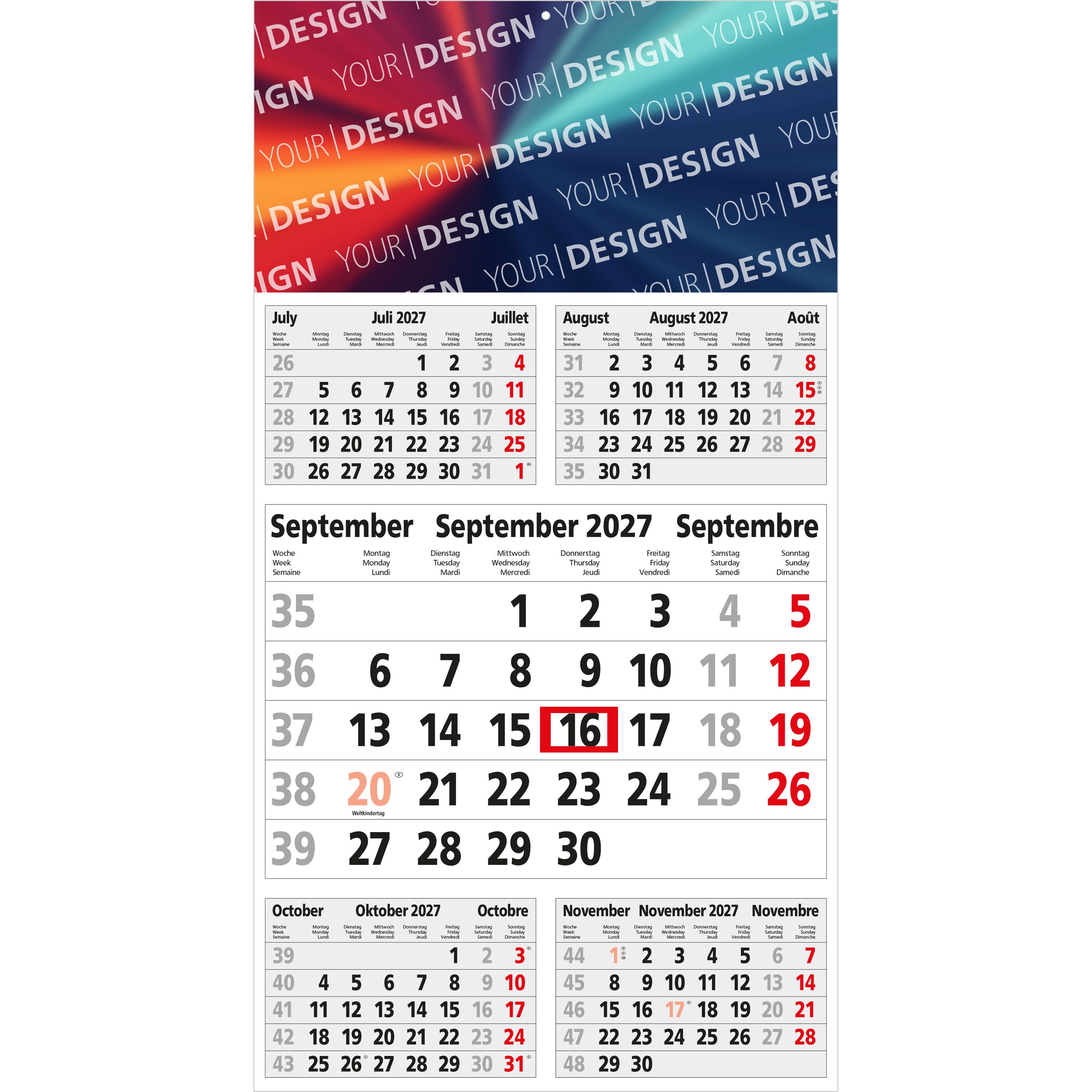 5-Monatskalender Einblatt Budget 5-640