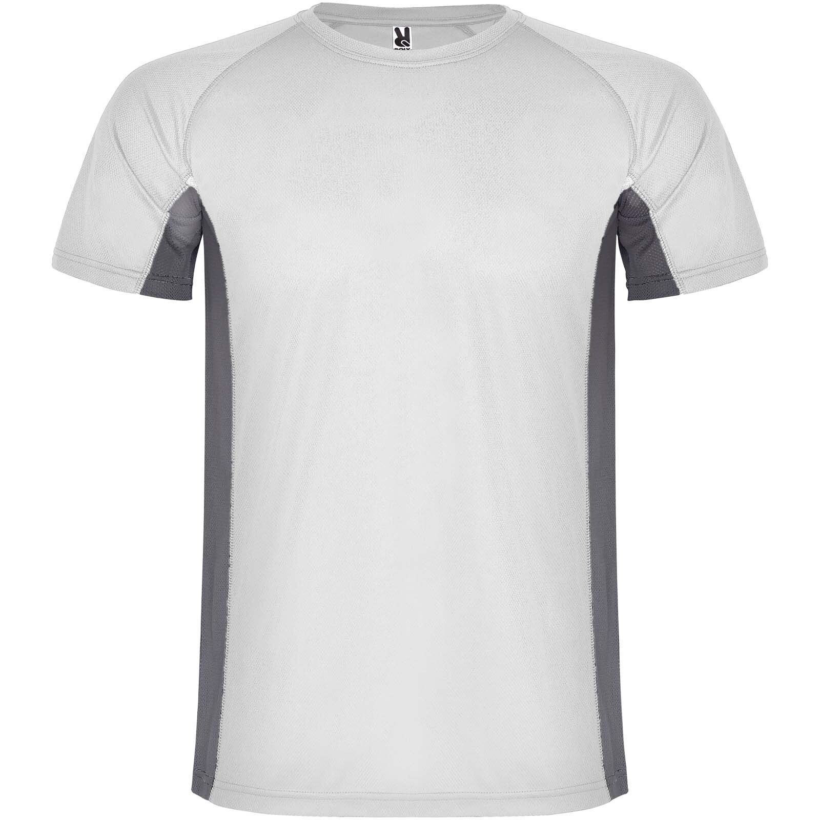 Shanghai Sport T-Shirt für Herren - weiss -  dunkelblei - 2XL-919