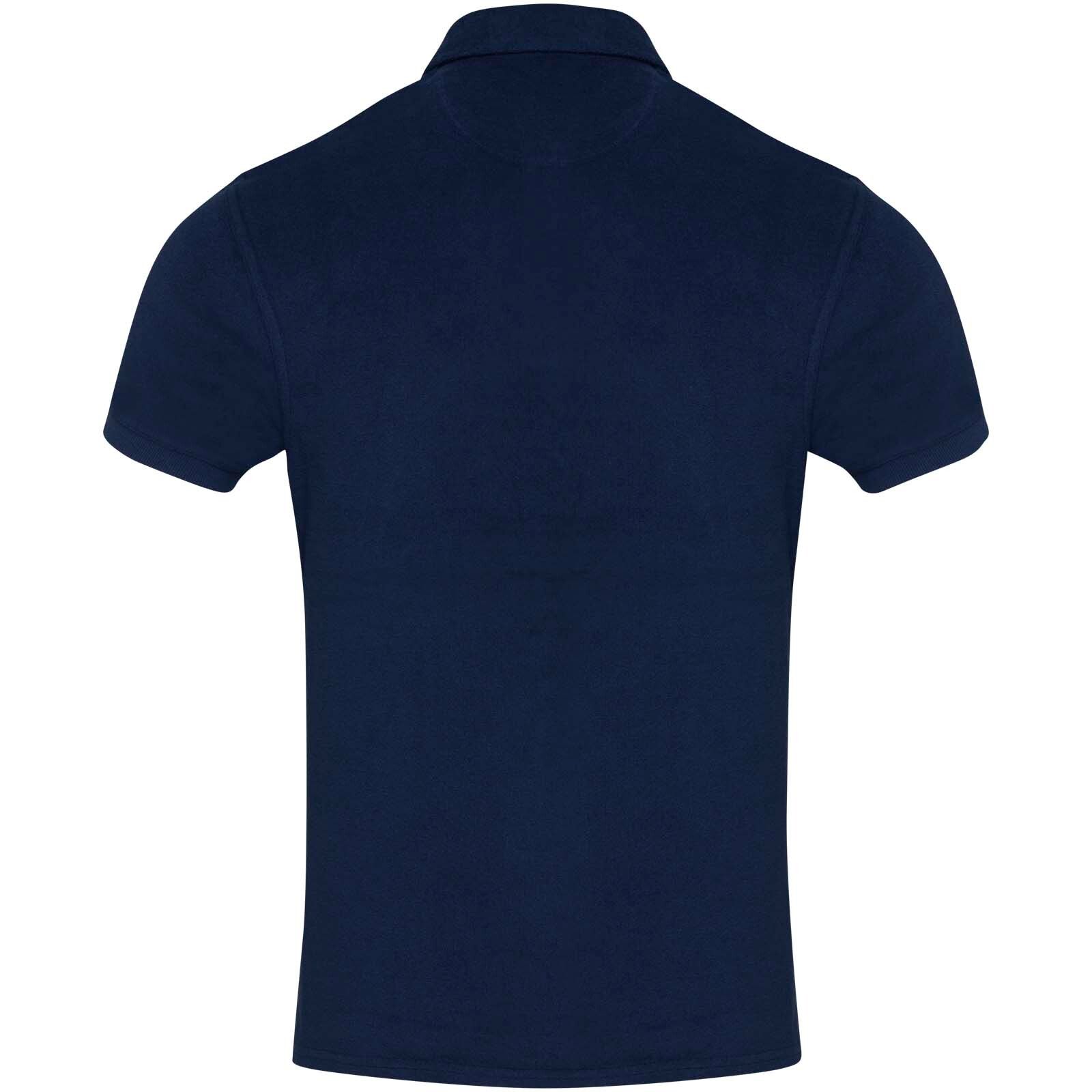 Akoya Poloshirt aus recyceltem Frottee  - navy - M-443