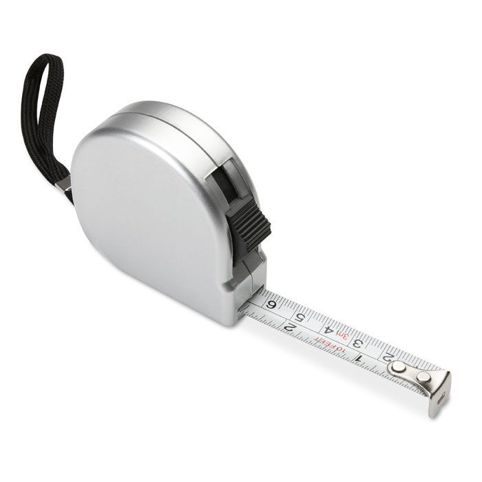 Rollbandmaß MELO - mattsilber-456
