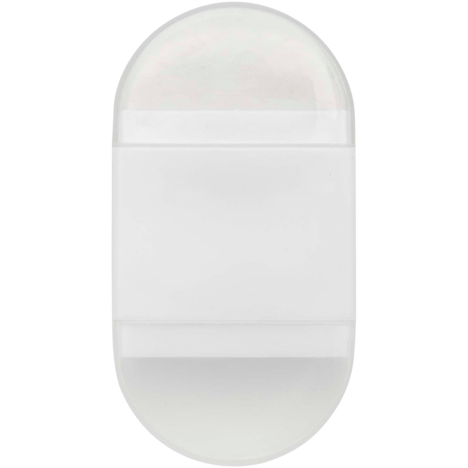 Velvi Anspitzer mit Radiergummi  - weiss-111