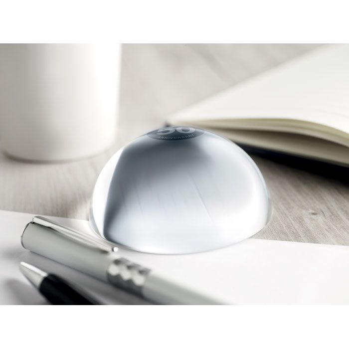 Briefbeschwerer OVALE - transparent-210