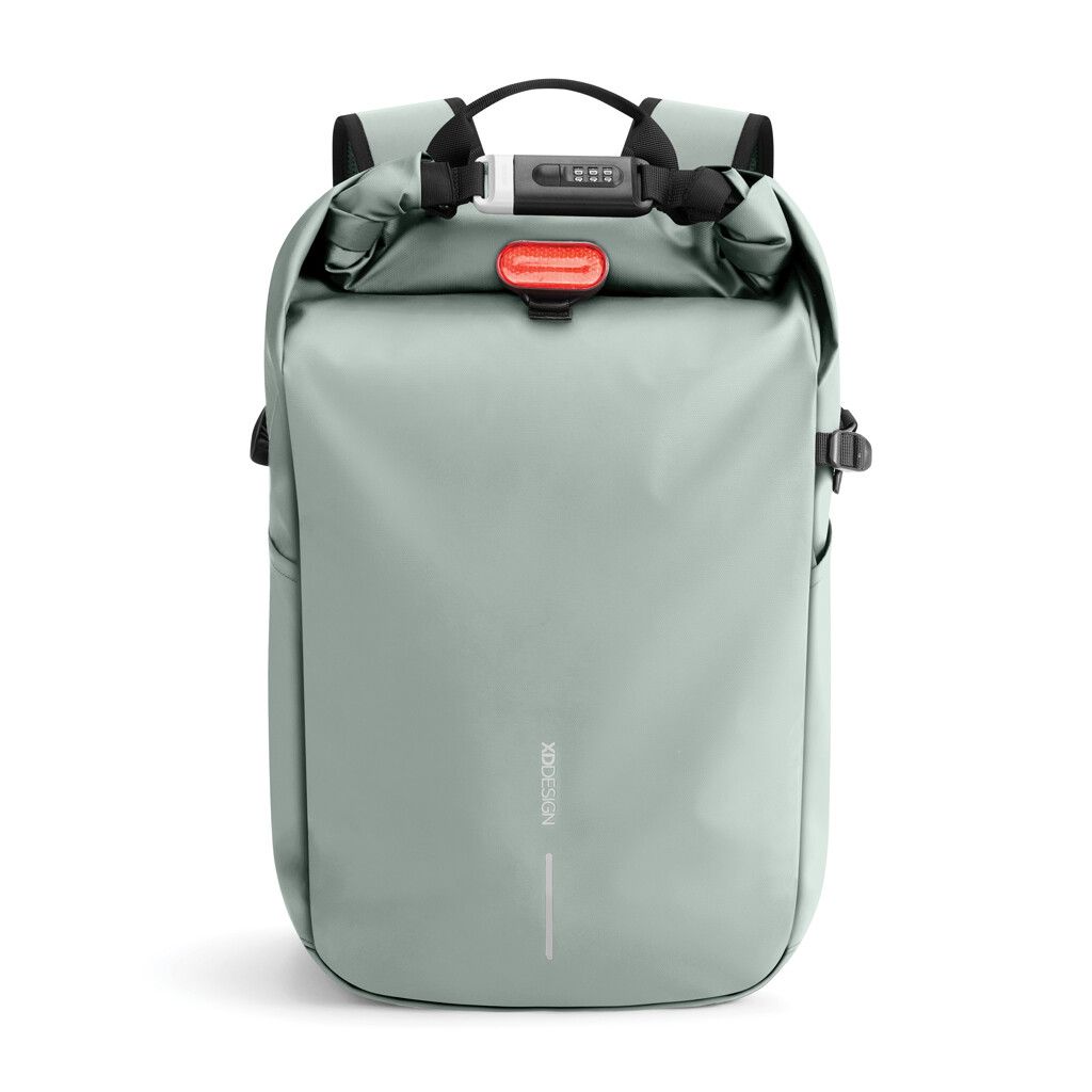Urban wasserabweisender Anti-Diebstahl Rucksack - iceberg green-905