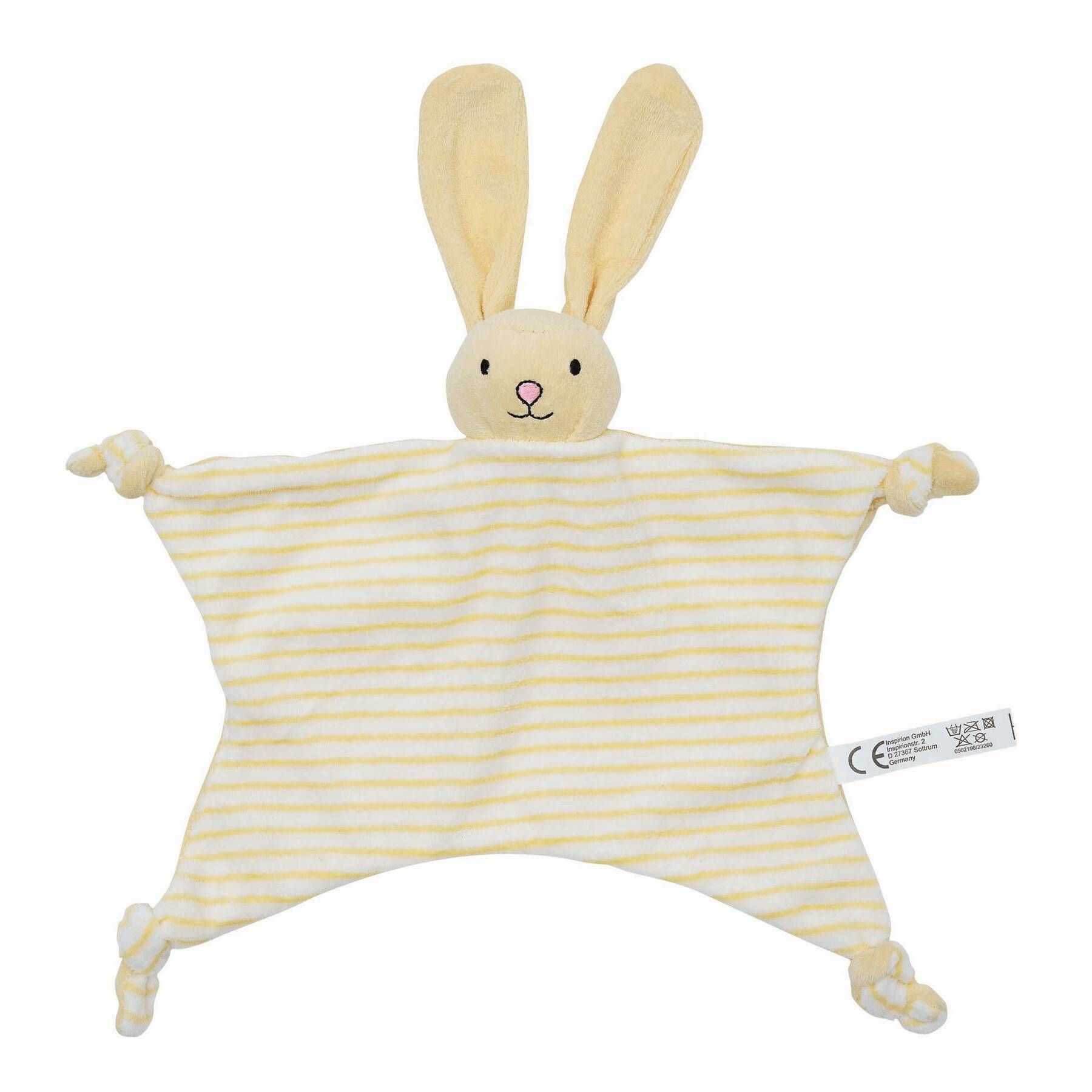 Schnuffel-Hase OLE - braun - gelb - weiß-104