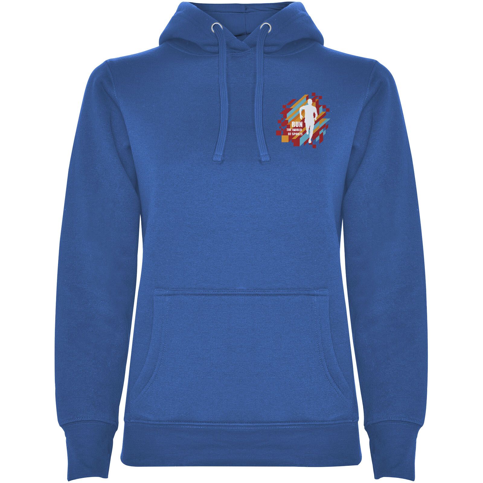 Urban Kapuzenpullover für Damen - royalblau - M-298