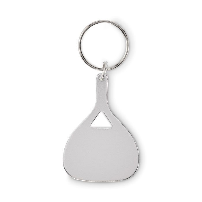 Schlüsselring aus Aluminium KEPAD - mattsilber-646