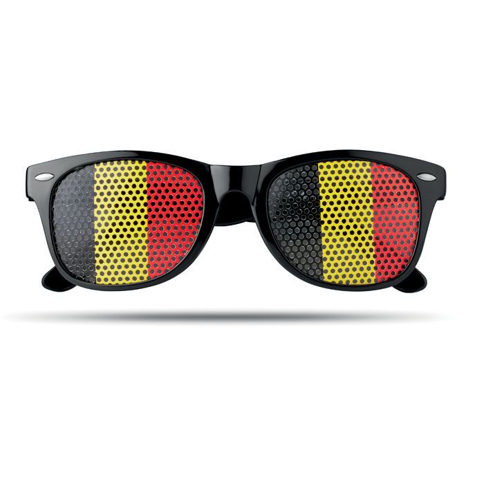 Fan Sonnenbrille FLAG FUN - schwarz-484