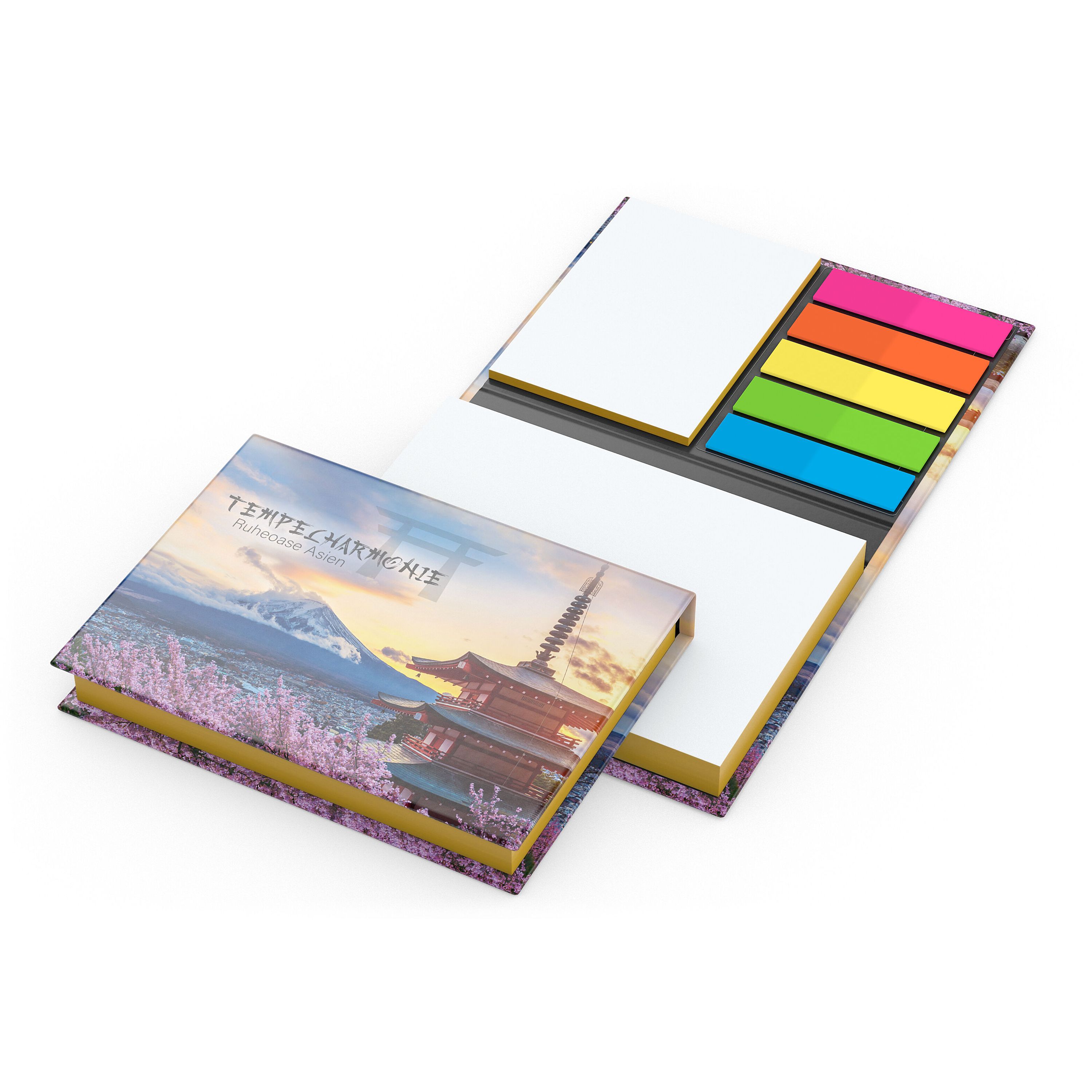 Haftnotiz-Set Wien, glänzend, gelb-80