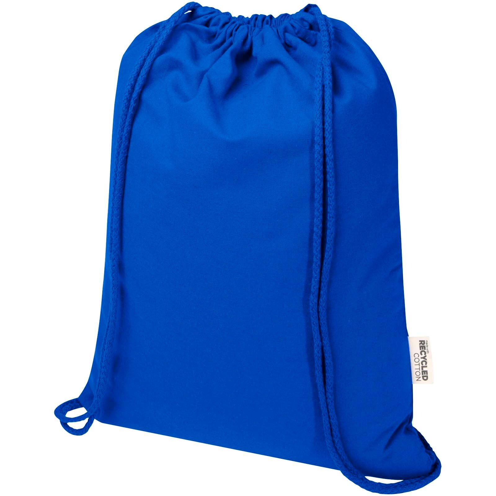 Oregon Blend 140 g/m² GRS-recycelter Turnbeutel 5 L  - royalblau-515