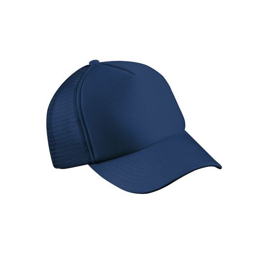 5-Panel Polyester Mesh Cap - navy-622