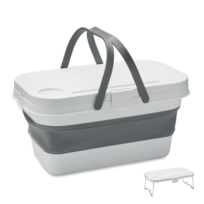 Picknickkorb Silikon CESTA - weiß-907