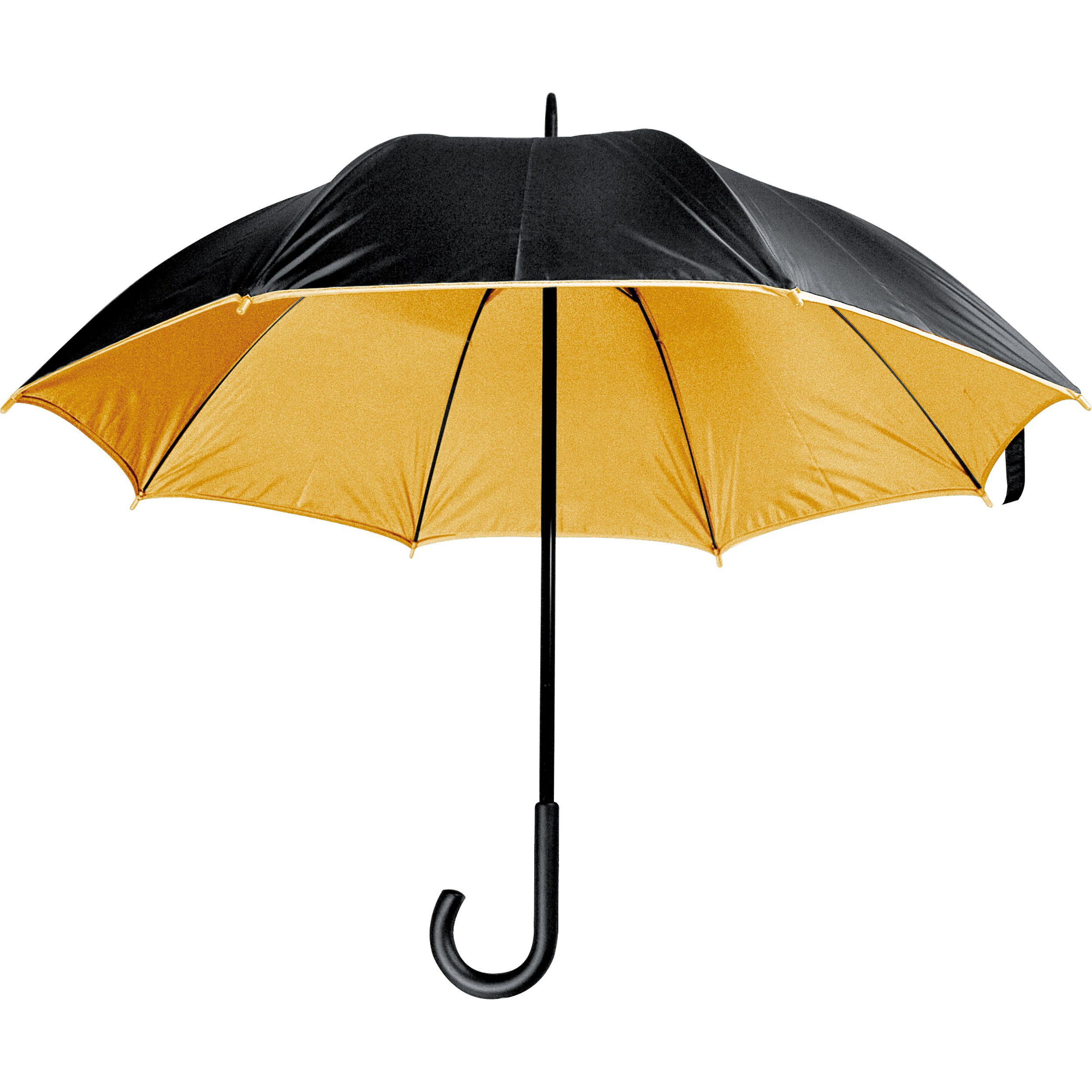 Luxuriöser Regenschirm mit doppelter Bespannung - gold-90