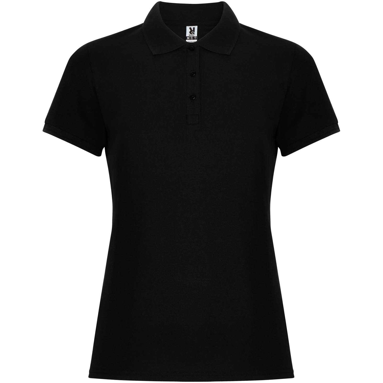 Pegaso Premium Poloshirt für Damen - schwarz - L-257