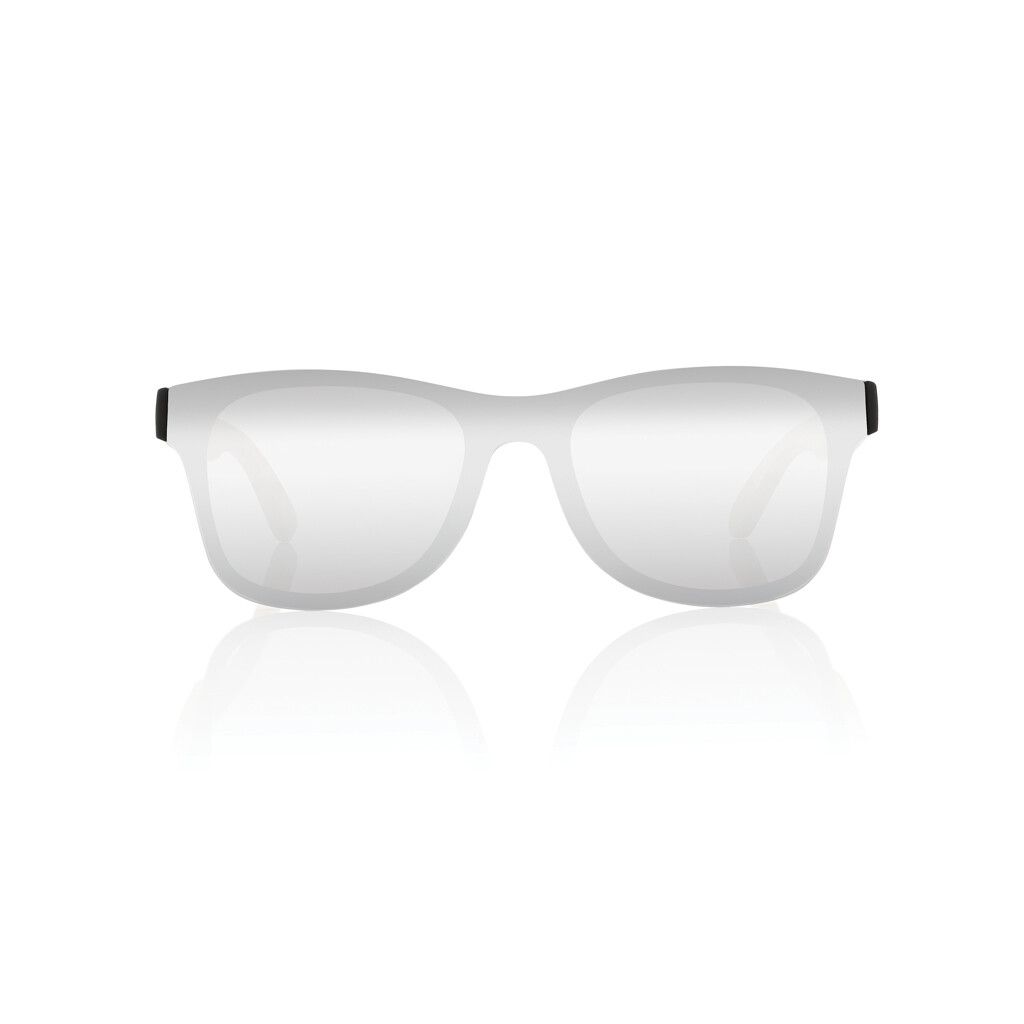 Prism Sonnenbrille aus RCS rec. Kunststoff mit Bambusbügeln - braun-143