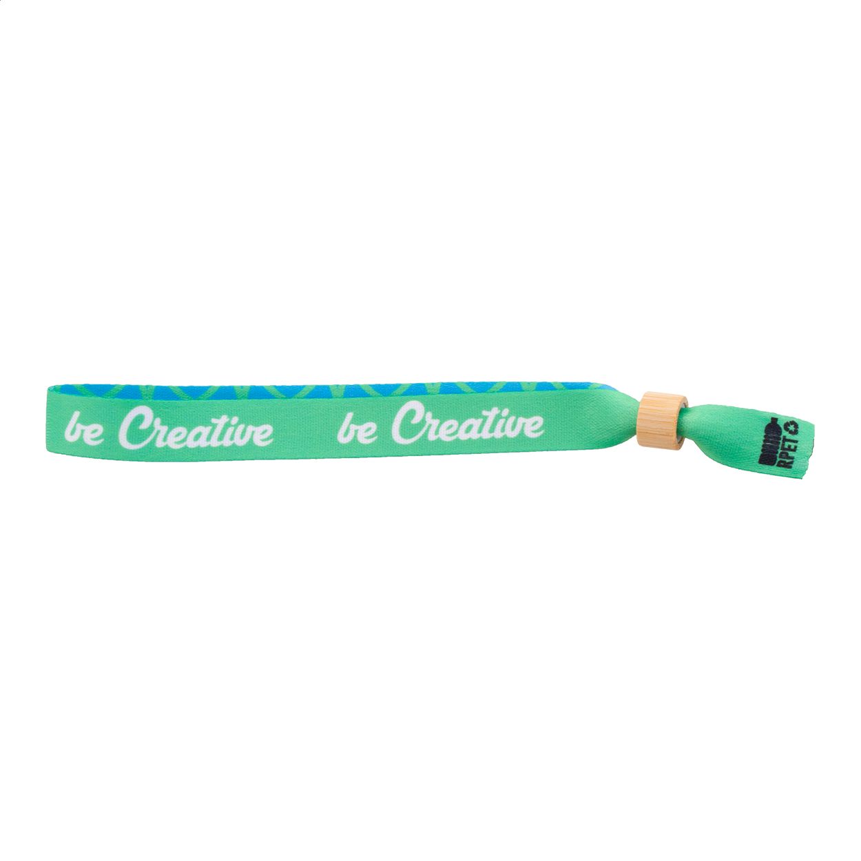 Individuelles RPET Festival-Armband SuboWrist Eco - natur-2