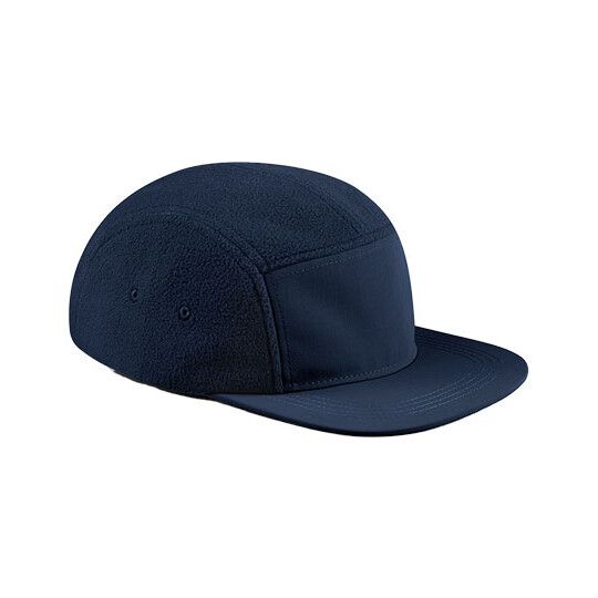 Recycled Fleece Outdoor Camper Cap - navy-169