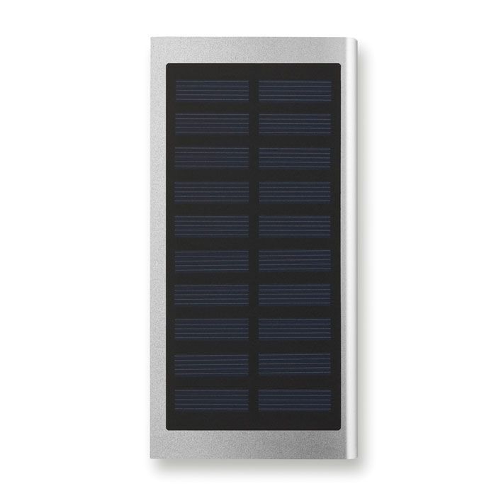 Solar Powerbank 8000 mAh SOLAR POWERFLAT - mattsilber-577