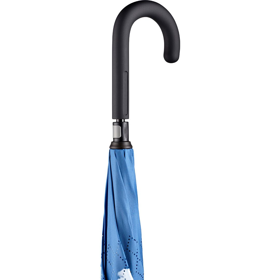 Stockschirm FARE® Contrary Ø109 cm - schwarz - wolken - design-906