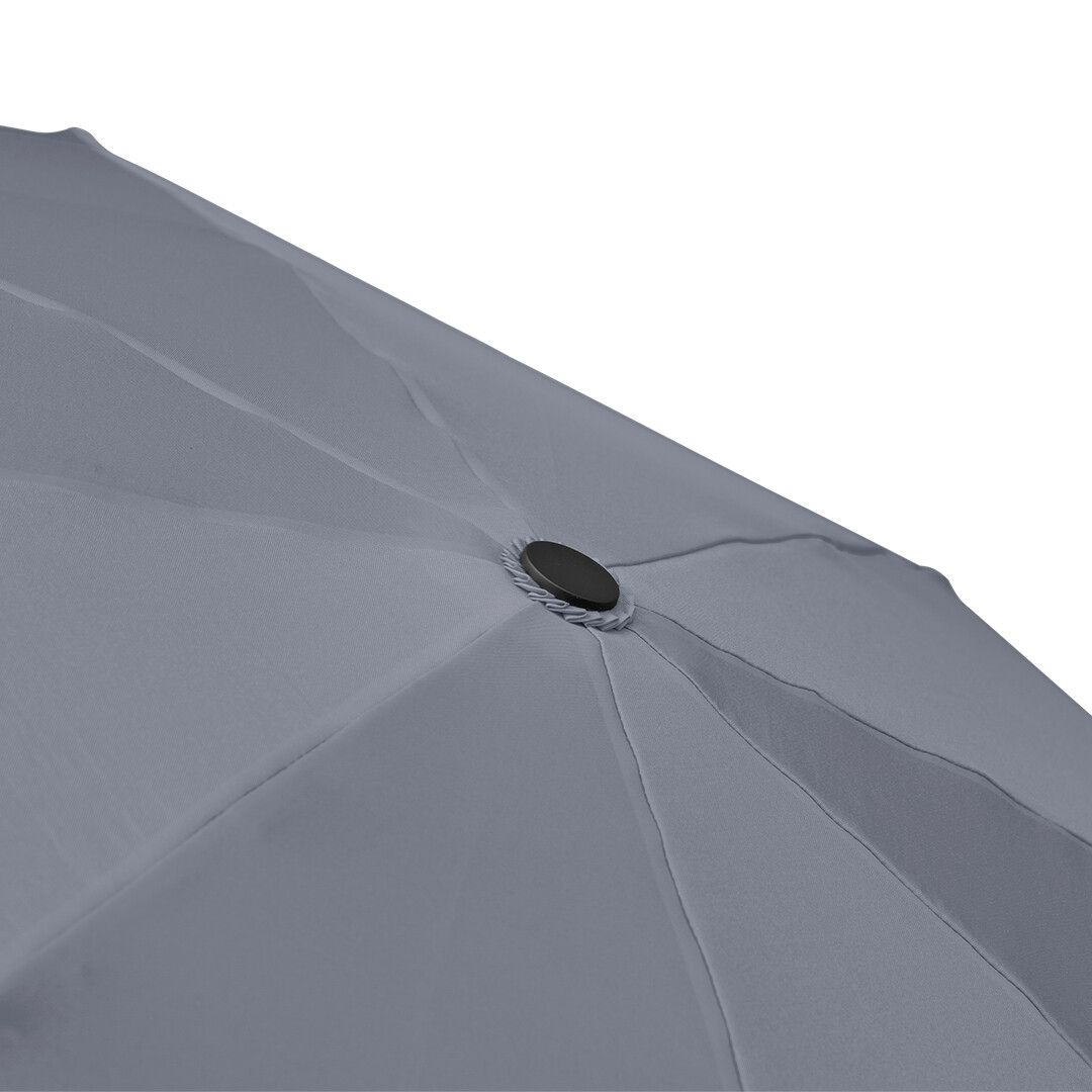 AOC-Gäste-Taschenschirm Jumbomagic® Windfighter® 2.0 mit waterSAVE® Bezug Ø123 cm - grau-516