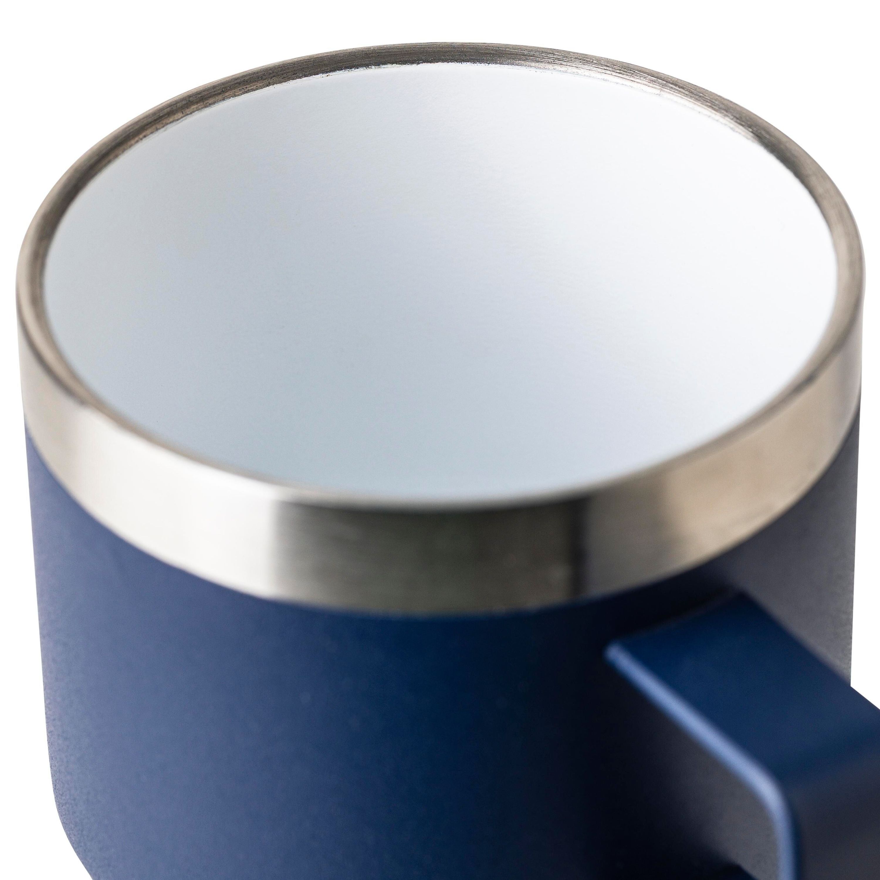 Recycelter Edelstahl-Becher mit doppelter Wand (180 ml) Lilia - weiß-530