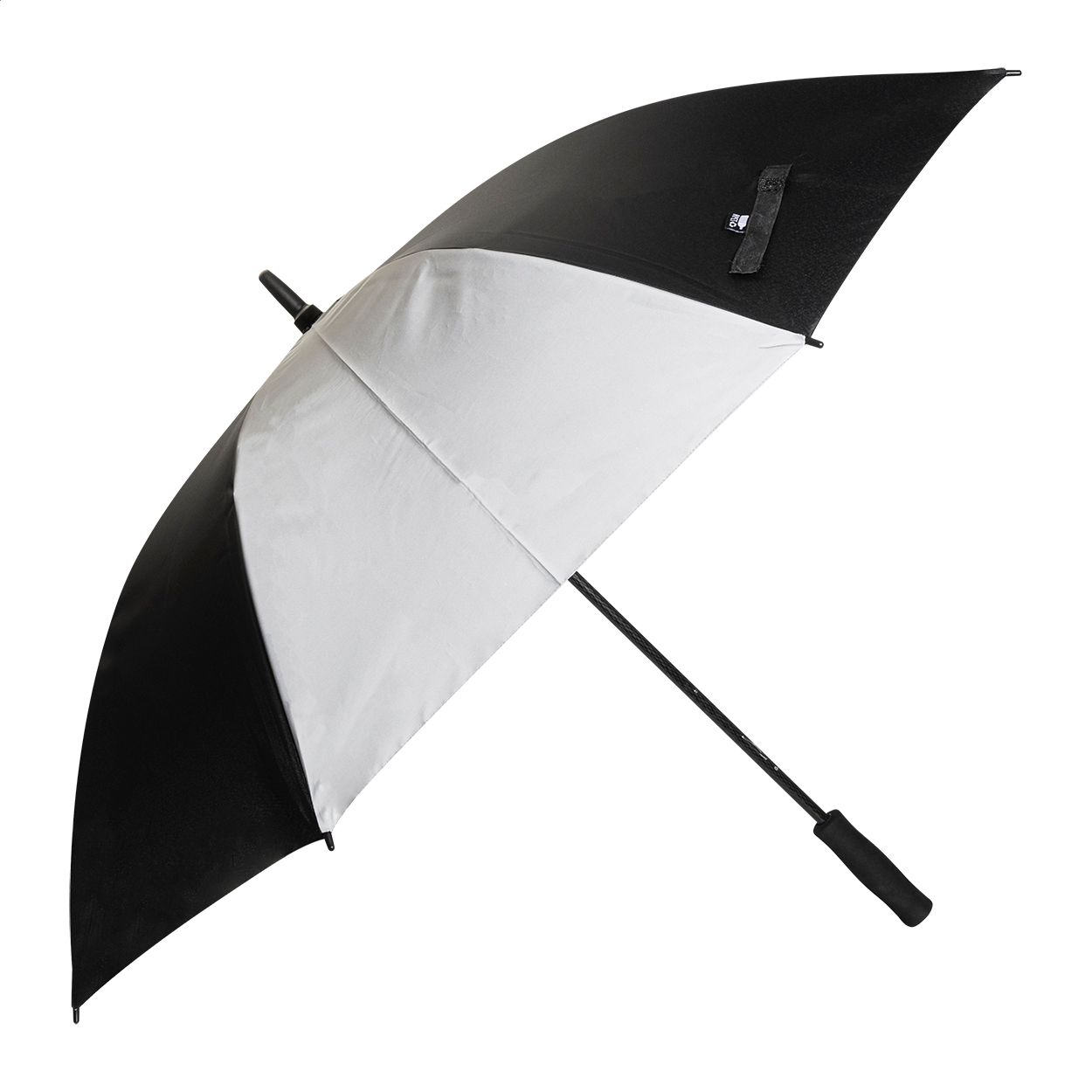 Radians XL Reflektierender RPET Regenschirm - schwarz-807