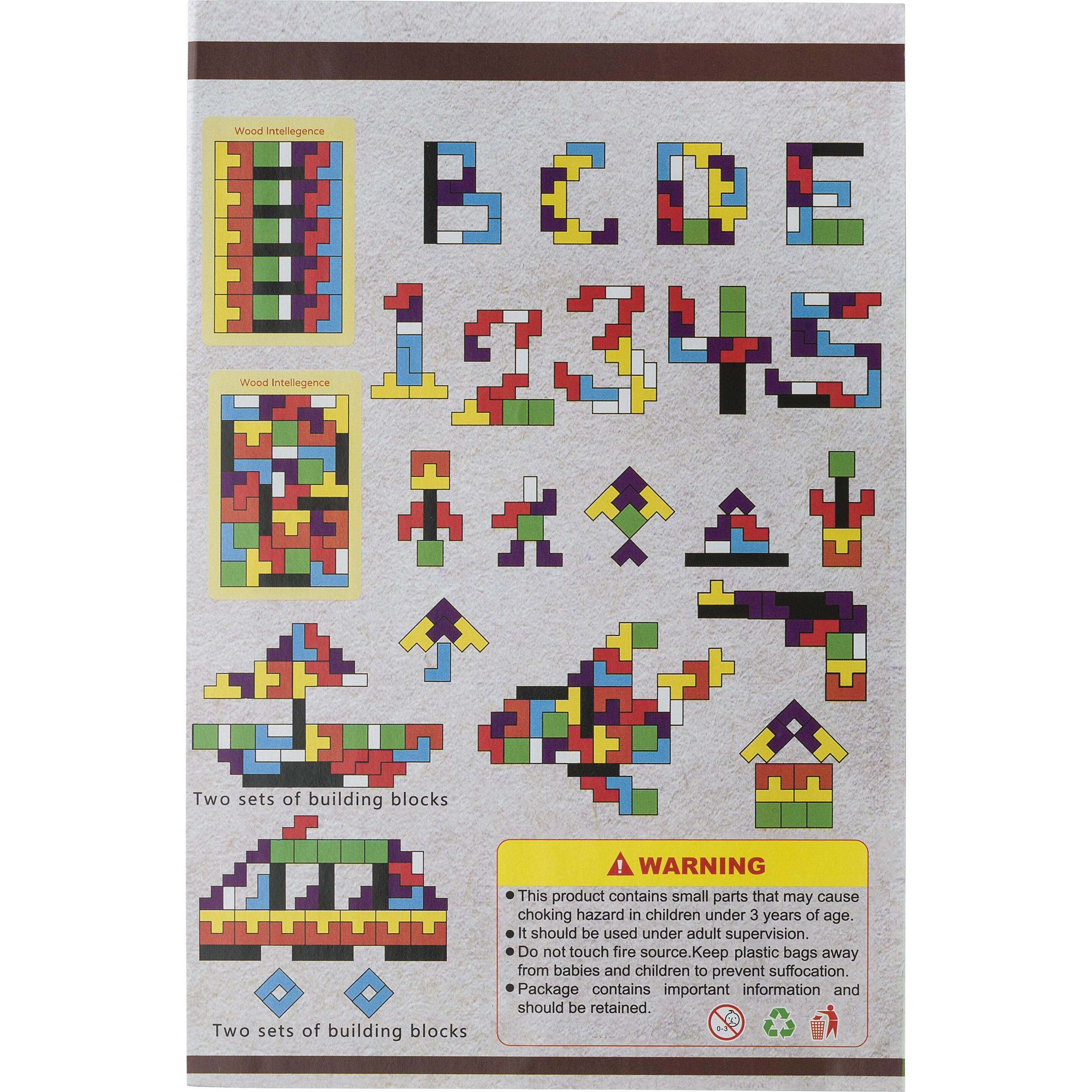 Holzpuzzle-Spiel Skyla - braun-68