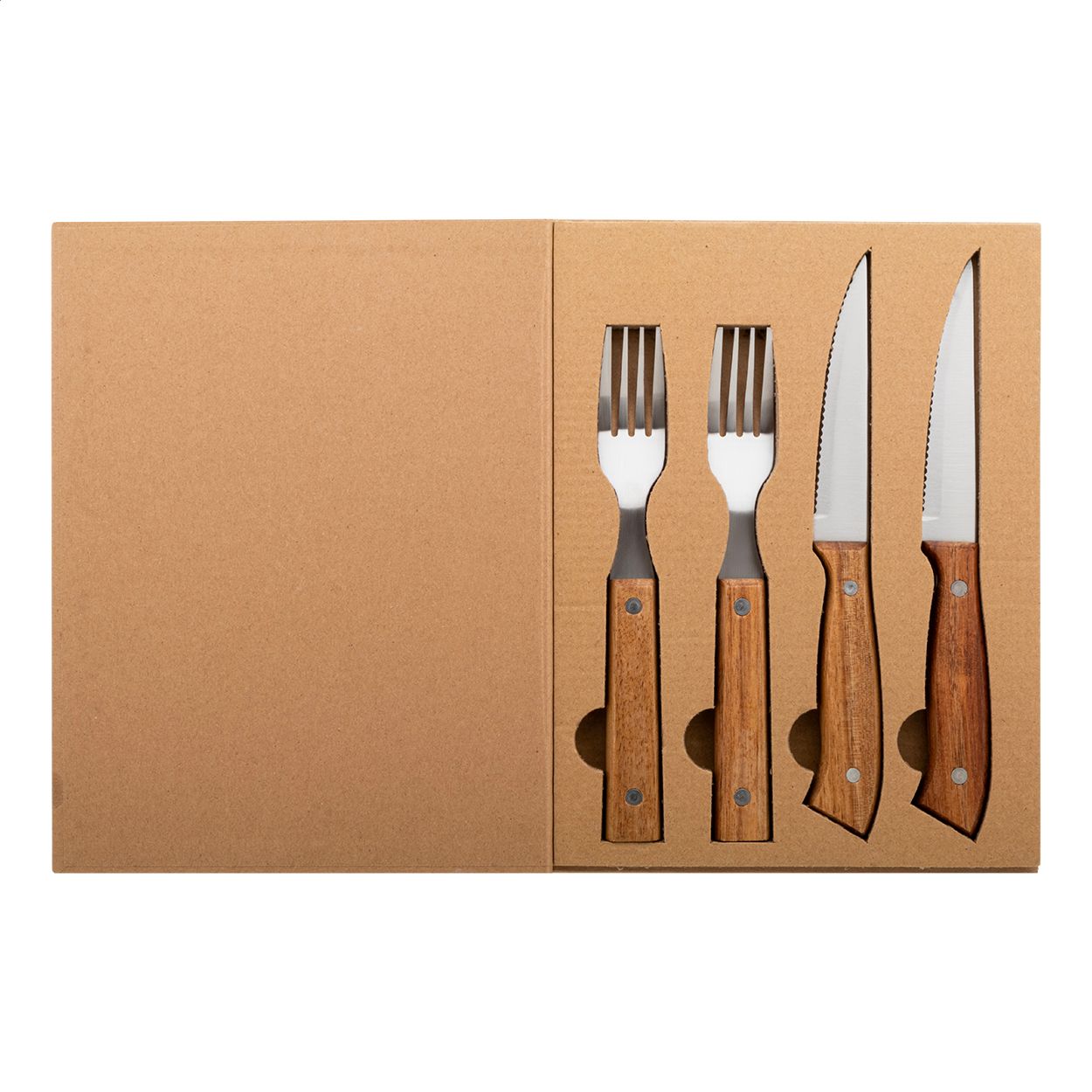 Tomahawk Steak-Besteckset - natur-99