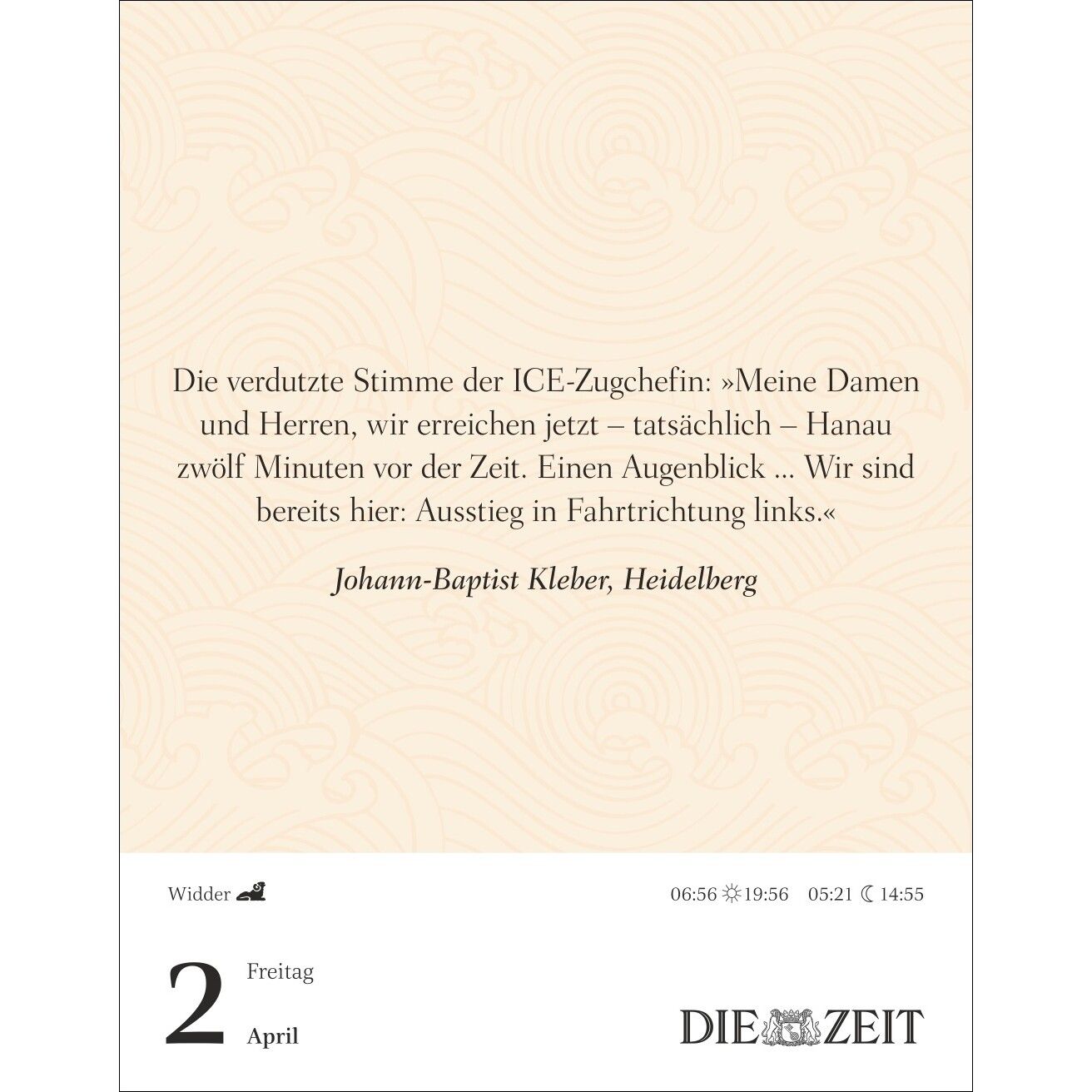 Was mein Leben reicher macht Tagesabreißkalender-348