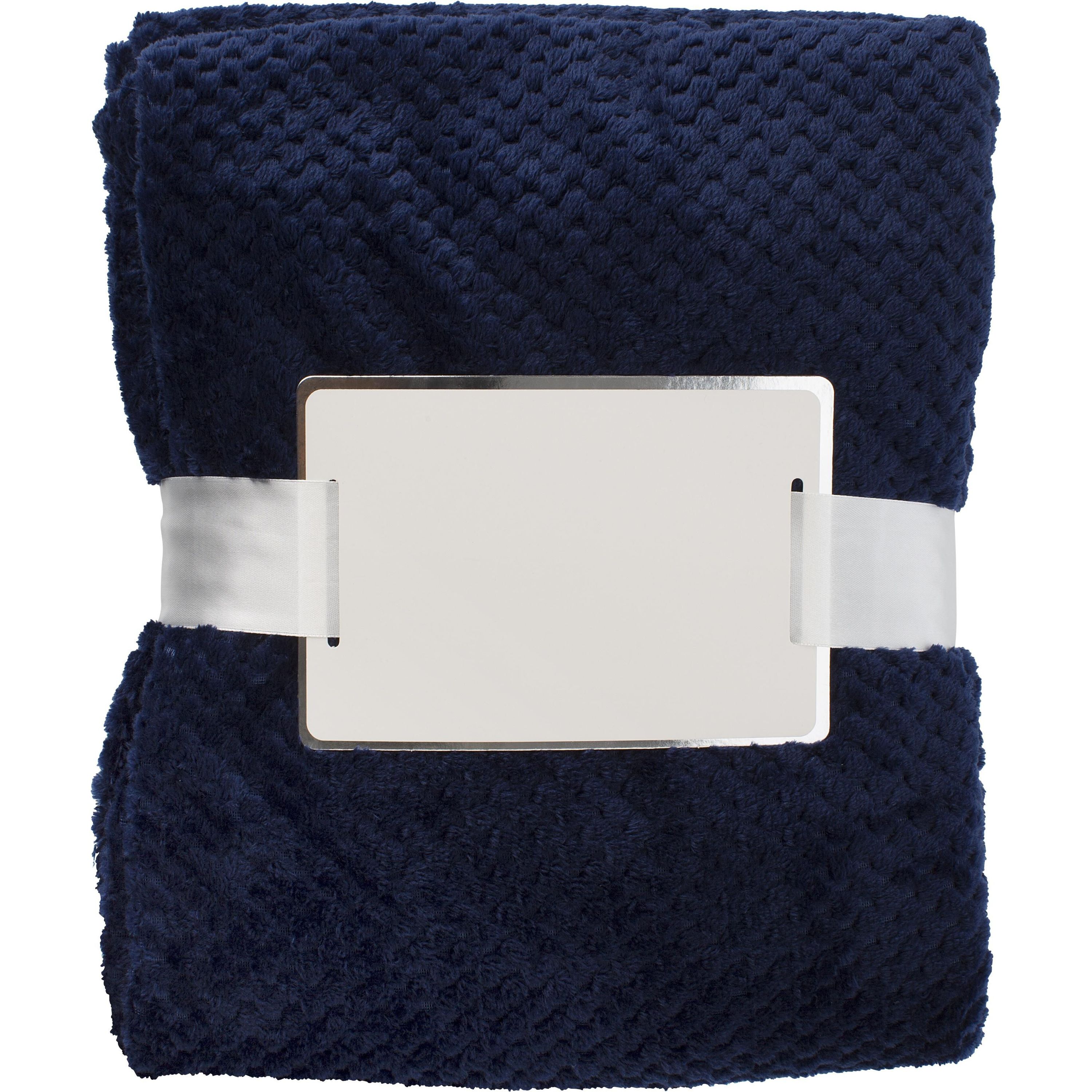 Flanellfleece (230 gr/m²) Decke Nikolai - blau-906