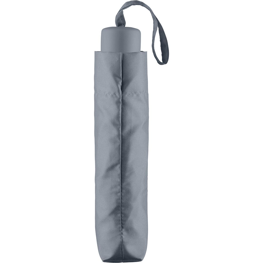 Alu-Mini-Taschenschirm Ø90 cm - grau-558