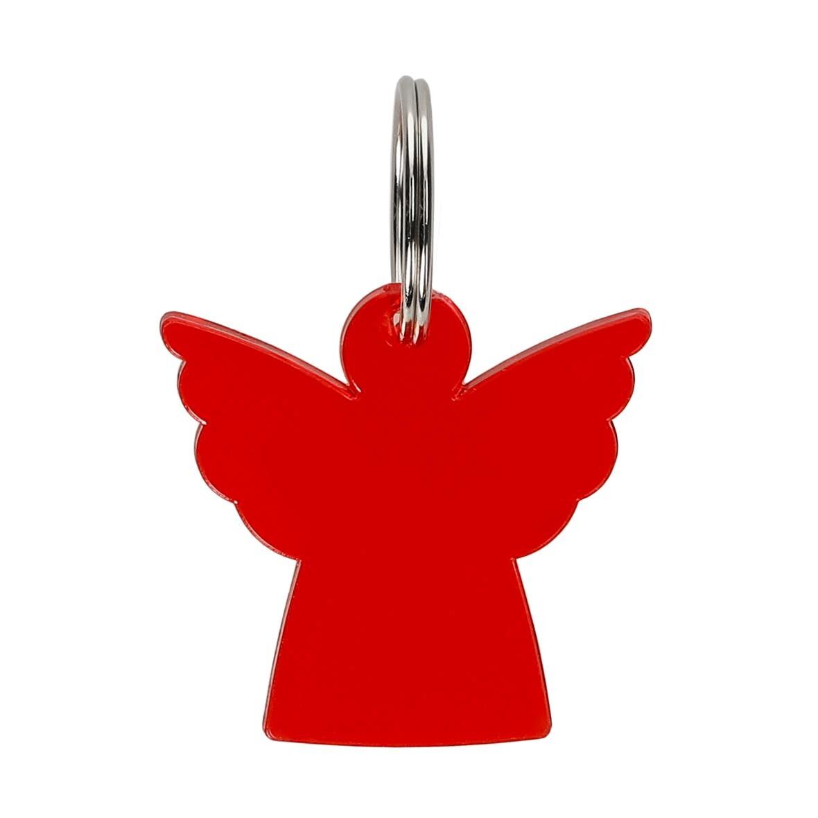 Schlüsselanhänger Engel - trend-rot PS-325