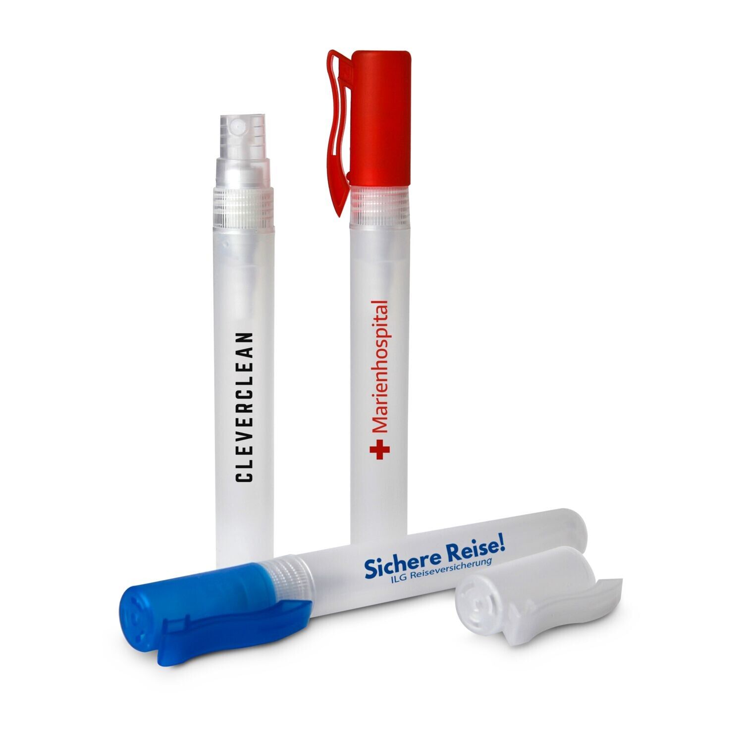 Alkoholisches Handreinigungsspray - 10 ml - schwarz-278
