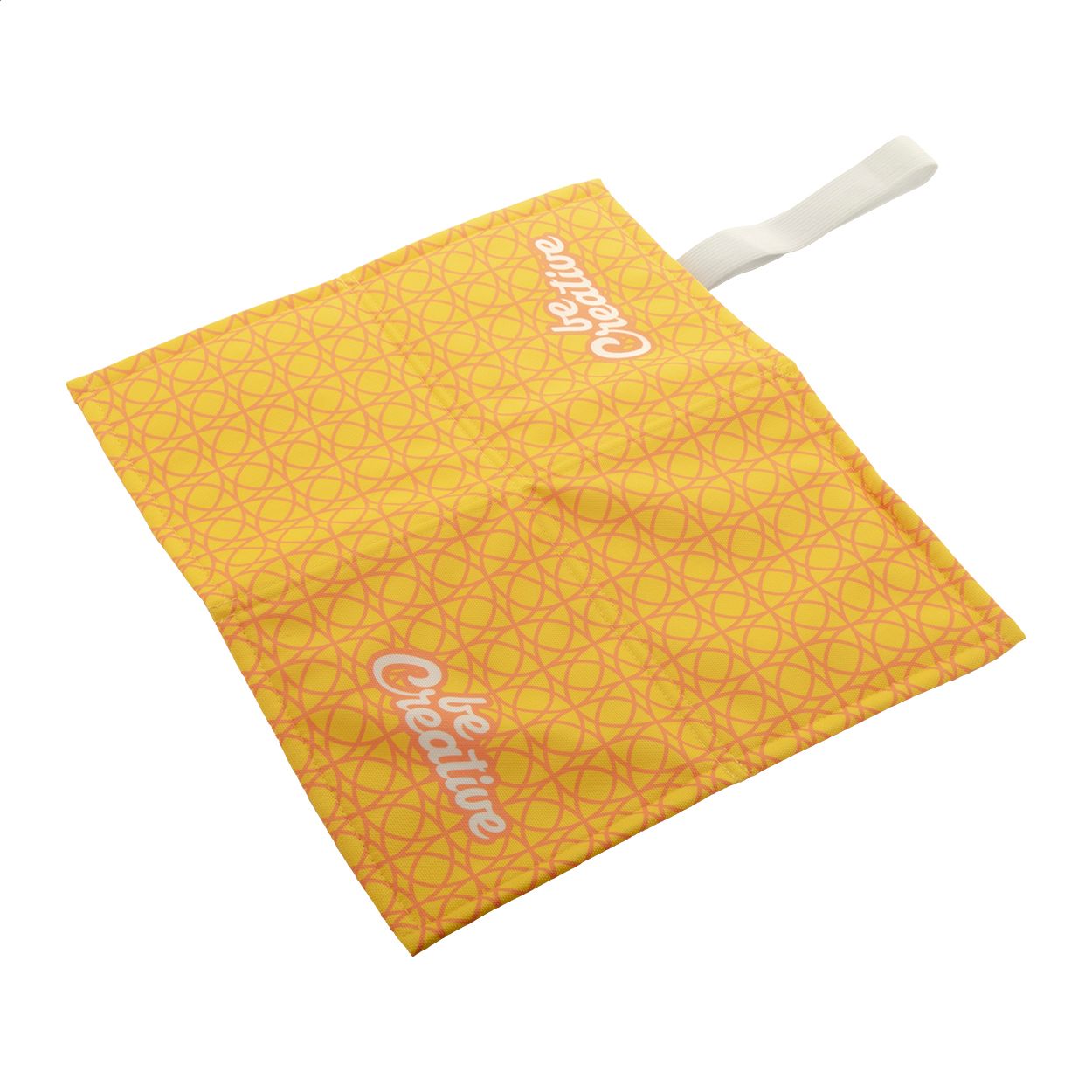 Fanseat Fold Individuelles RPET Sitzkissen - weiß-448