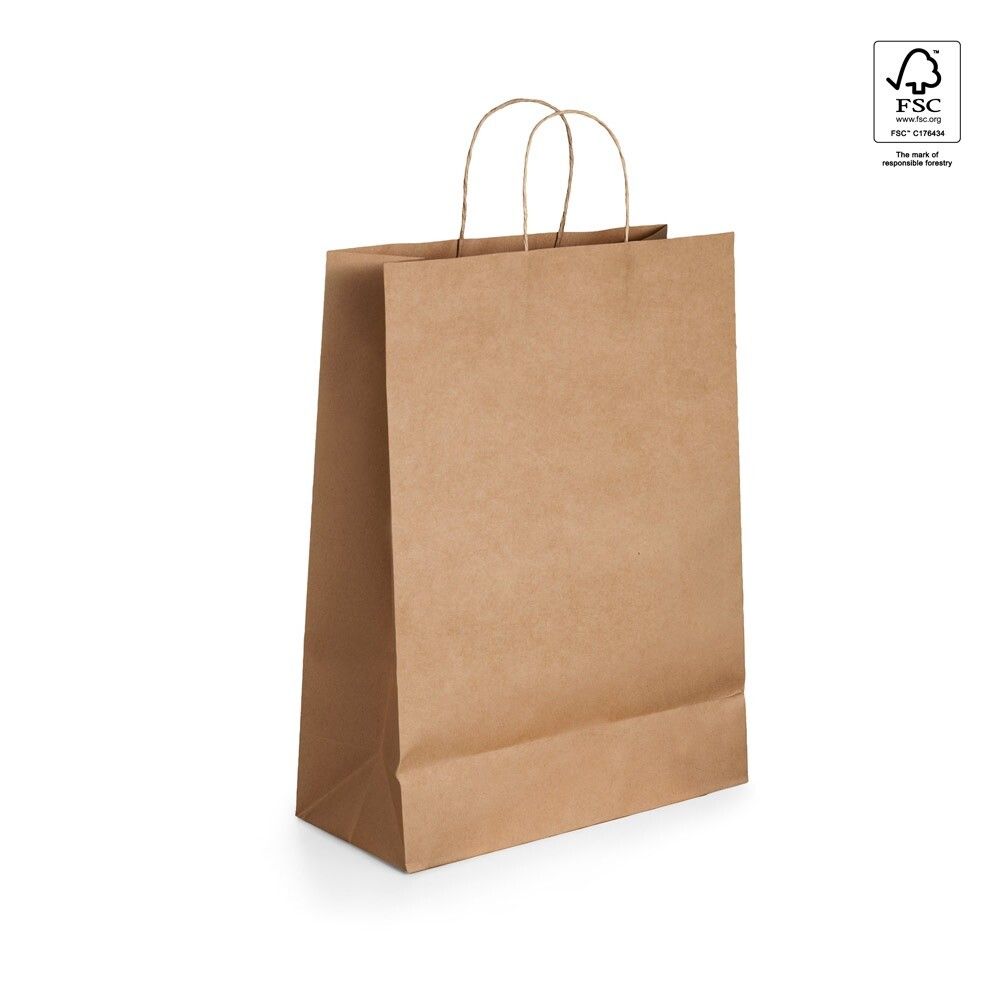 ELLEN Tragetasche aus Kraftpapier (115 g/m²) - natur-225