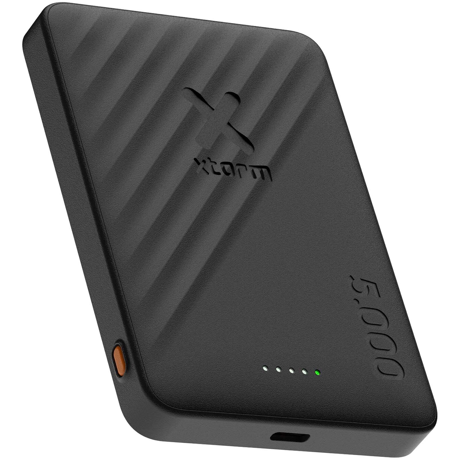 Xtorm Go2 15 W, 5000 mAh kabellose Powerbank - schwarz-139
