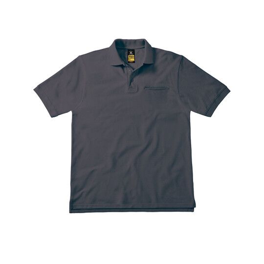 Energy Pro Polo für Herren - dark grey solid - 3XL-870
