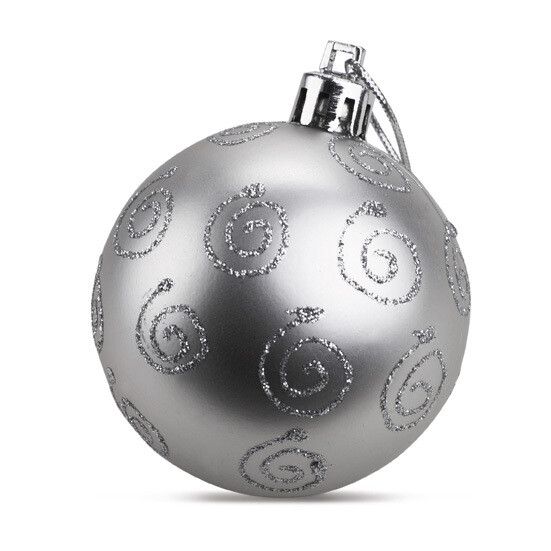 Weihnachtsbaumschmuck REFLECTS-SCRANTON - silber-391
