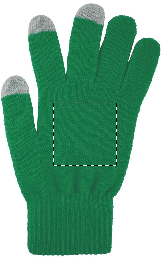 Veredelungsposition Rechter Handschuh