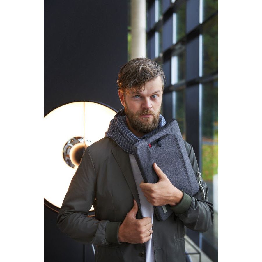 Portfoliotasche MON CARRY - anthrazit - schwarz-107