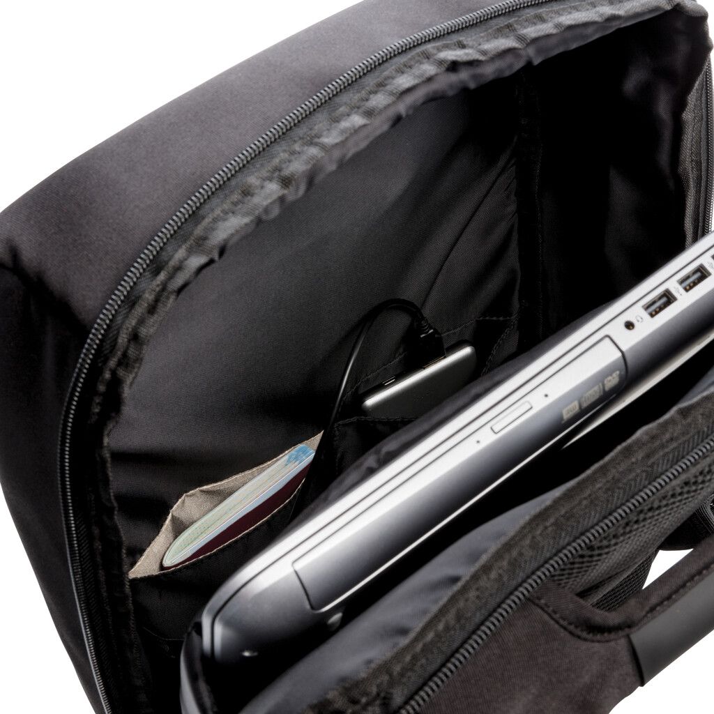 Swiss Peak 15" Anti-Diebstahl RFID & USB Rucksack - schwarz-929
