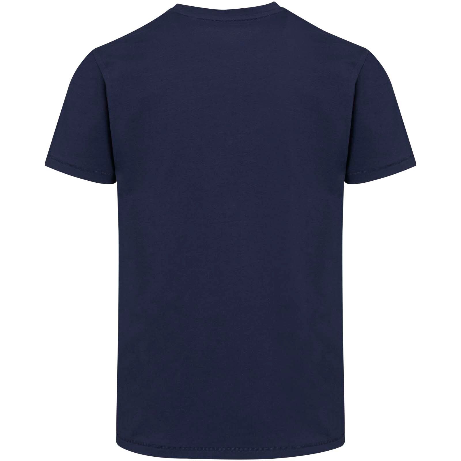 Balfour 200 g/m² Kurzärmeliges T-Shirt Bio Baumwolle (OCS), unisex - navy-912