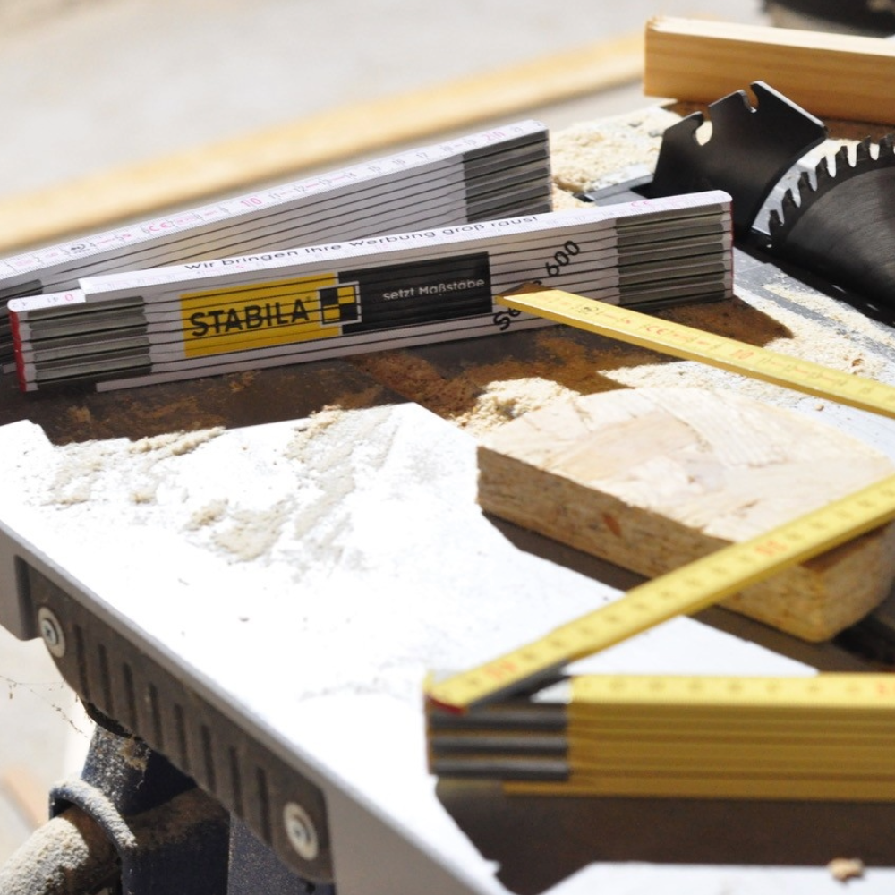 STABILA Holz-Gliedermaßstab 607 - 2 Meter - gelb-375